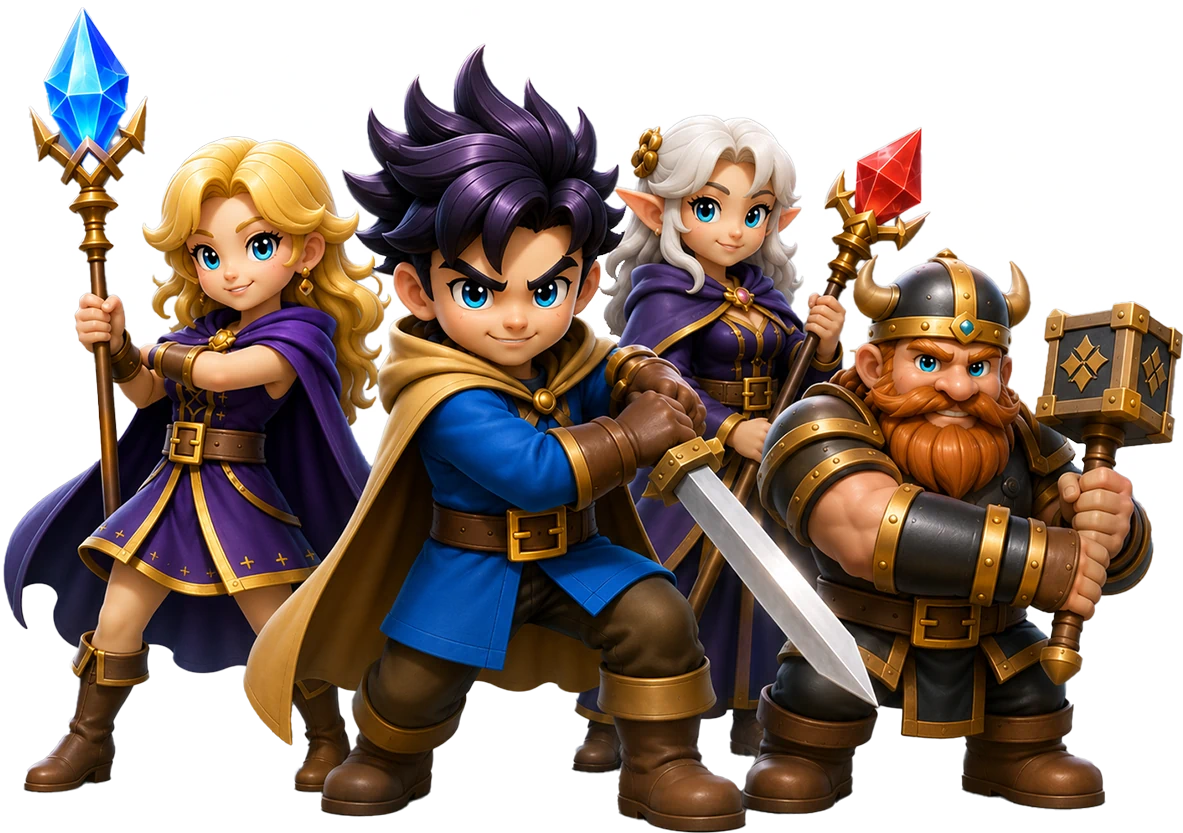 Madboys fantasy heroes for the Golden Blood campaign