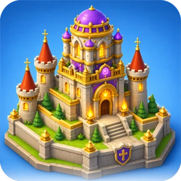 Fantasy castle for the Living Kingdom progression system